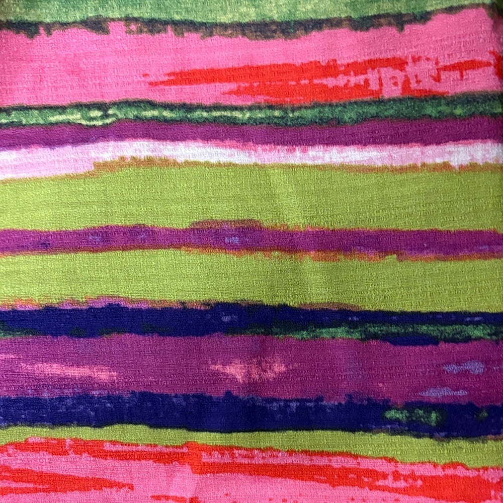Ann Taylor Colorful Striped Women's Skirt Size 10 - Picture 5 of 5